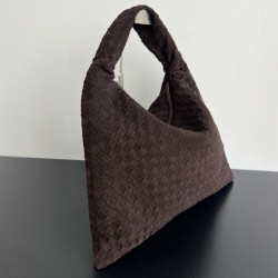 징 보테가베네타 스웨이드 홉 숄더백 静 54CM X 24CM X 13CM