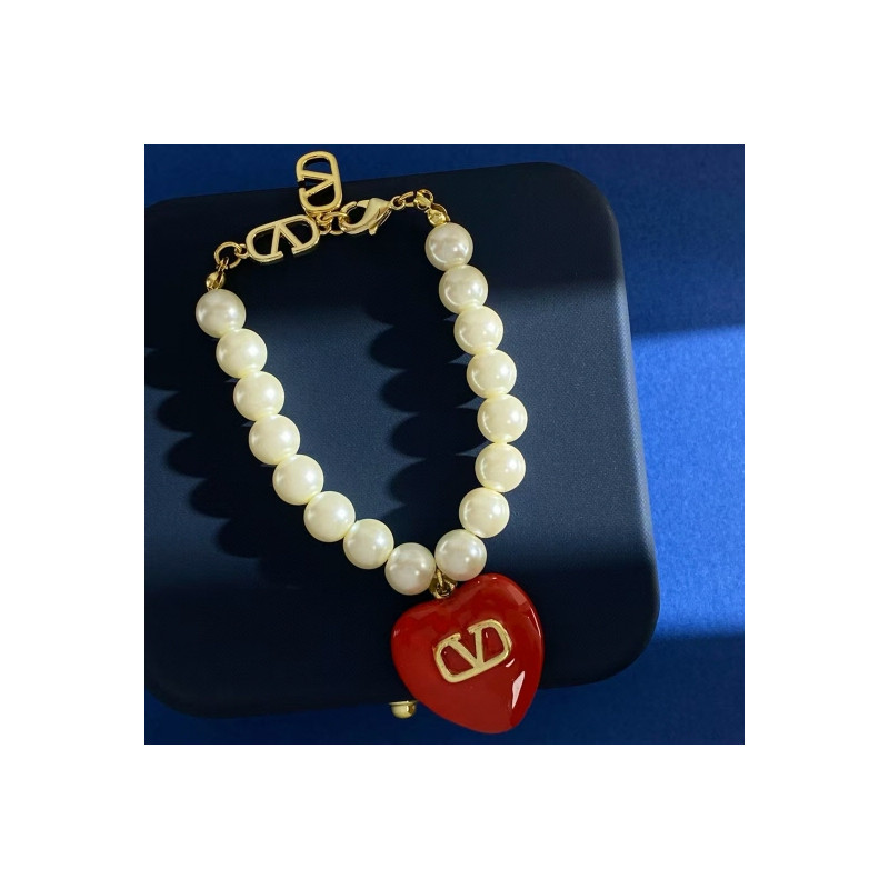 발렌티노 가라바니 V-로고 시그니처 체인 팔찌(Valentino Garavani VLogo Chain Bracelet) MOMO