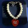 발렌티노 가라바니 V-로고 시그니처 체인 팔찌(Valentino Garavani VLogo Chain Bracelet) MOMO
