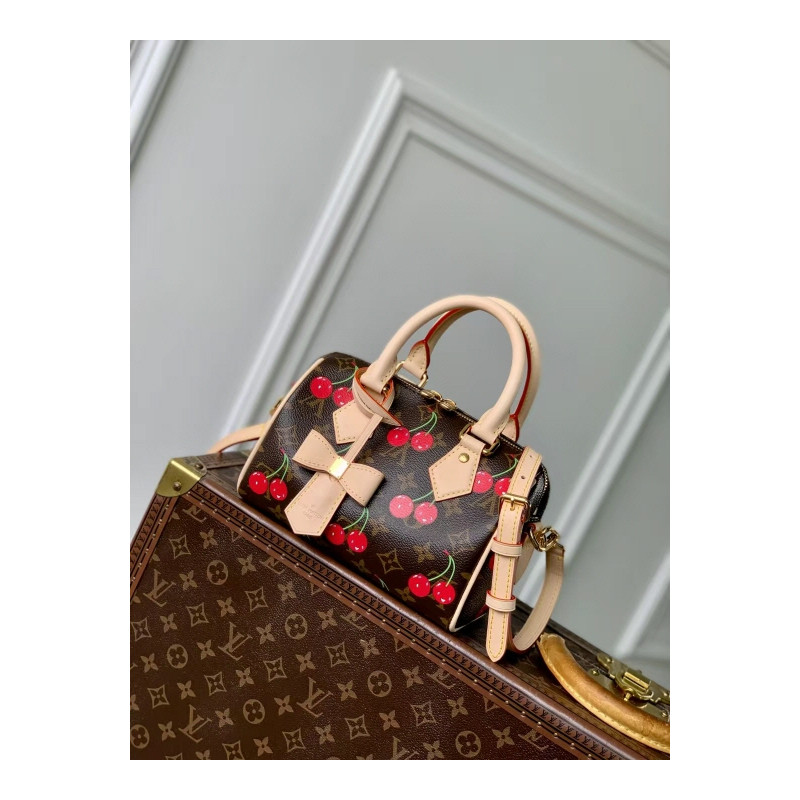 루이비통 × 무라카미 타카시 스피디 반둘리에 20