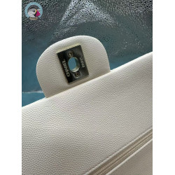 지존샵 샤넬 클래식 캐비어 미듐 플랩백 浩浩