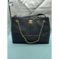 지존샵  샤넬 스몰 쇼핑백 블랙 AS5634