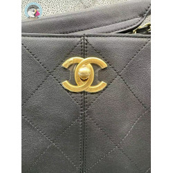 지존샵  샤넬 스몰 쇼핑백 블랙 AS5634