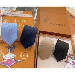루이비통 모노그램 실크 넥타이