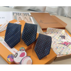 루이비통 모노그램 실크 넥타이