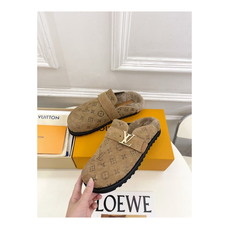 루이비통 LV 코지 플랫 컴포트 클로그