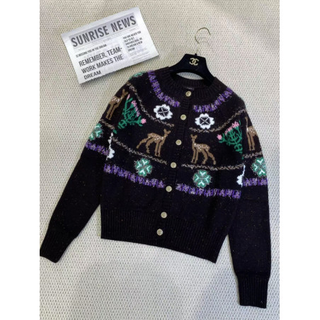 샤넬 2025/26 코코 네쥬 컬렉션 캐시미어 혼방 가디건 VIP