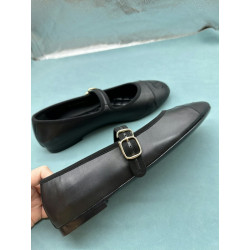 해피샵 샤넬 메리제인 블랙 플랫슈즈