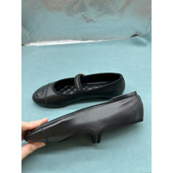 해피샵 샤넬 메리제인 블랙 플랫슈즈