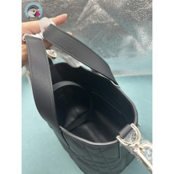 엔젤샵 디올 뚜주흐 버티컬 나노 토트백 블랙 매크로까나쥬 송아지 가죽