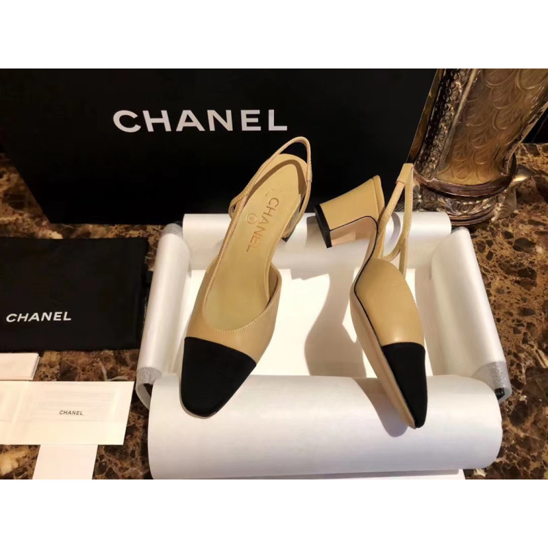 해피샵 샤넬 슬링백 미들힐(Chanel Slingback Mid-Heel)