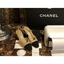 해피샵 샤넬 슬링백 미들힐(Chanel Slingback Mid-Heel)