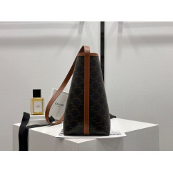 백경 셀린느(Celine) 트리옹프 소프트 쇼퍼 백(Soft Shopper Bag) 캔버스 카프스킨  白鲸