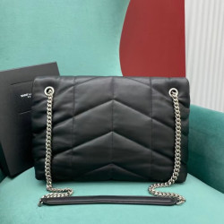 입생로랑(Saint Laurent) 나파 퀼팅 푸퍼 스몰 숄더백