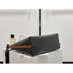 백경 셀린느(Celine) 트리옹프 소프트 쇼퍼 백(Soft Shopper Bag) 캔버스 카프스킨  白鲸