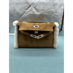 에르메스(Hermès) 포쉐트 켈리 클러치백 밤색...