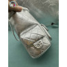 순양 샤넬(Chanel) 25C 메탈릭 램스킨 투포켓 백팩 실버(모델명: AS4621)