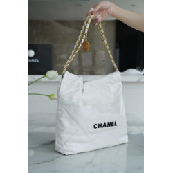 팬더샵 샤넬 22백 화이트 골드체인  Chanel 22 bag