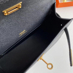 에르메스 미니켈리포쉐트  hermes kelly mini pochette-AMY