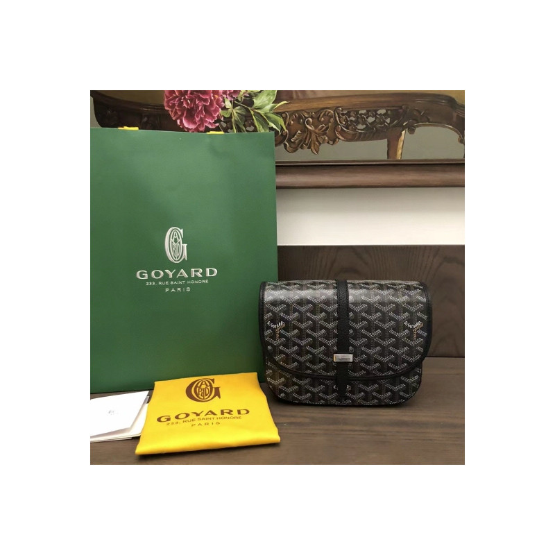 고야드 벨베데르 크로스백 블랙 GOYARD BELVEDERE BAG