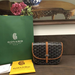 고야드 벨베데르 크로스백 버건디색 GOYARD...