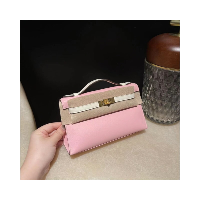 에르메스 미니켈리포쉐트  hermes kelly mini pochette-小熊