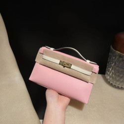 에르메스 미니켈리포쉐트  hermes kelly mini pochette-小熊