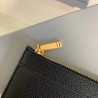 톰브라운 페블 그레인 레더 디보스드 사선 미디움 도큐먼트 홀더 블랙-艾尚 33CM