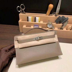 에르메스 미니켈리포쉐트  hermes kelly mini pochette-小熊