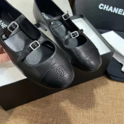 샤넬 메리제인 발레리나 플랫 G45466 CHANEL