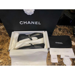 샤넬 메리제인 발레리나 플랫 G45466 CHANEL-해피샵