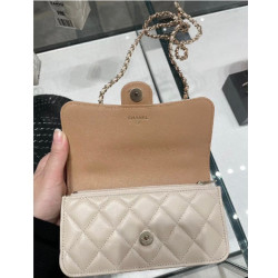 샤넬 클래식 핸들 플립백 램스킨 금장 Chanel Classic Flap handlebag-COCO