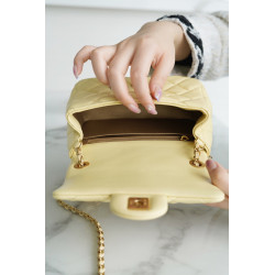 팬더샵 샤넬 클래식 미니 골드볼 플랩백 금장 Chanel MINI Classic Flap BAG  Lambskin and Gold-Tone Metal 13CM X 18CM X 7CM