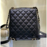 샤넬 듀마 투포켓 백팩 스몰 블랙 AS3787   CHANEL  16.5CM