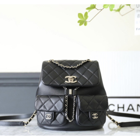 샤넬 듀마 투포켓 체인 백팩 CHANEL-枫叶 20.5CM X 20CM X 15CM