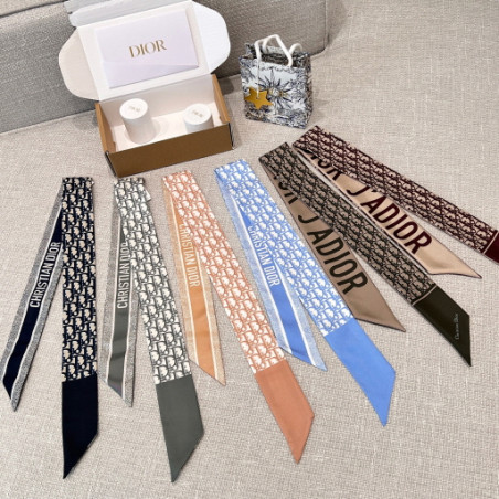 디올 오블리크 미차 스카프(Dior Oblique Mitzah Scarf) -米饭