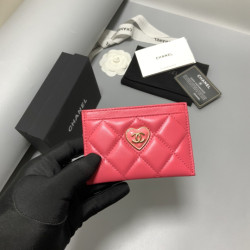 샤넬  하트 카드지갑 CHANEL WALLET