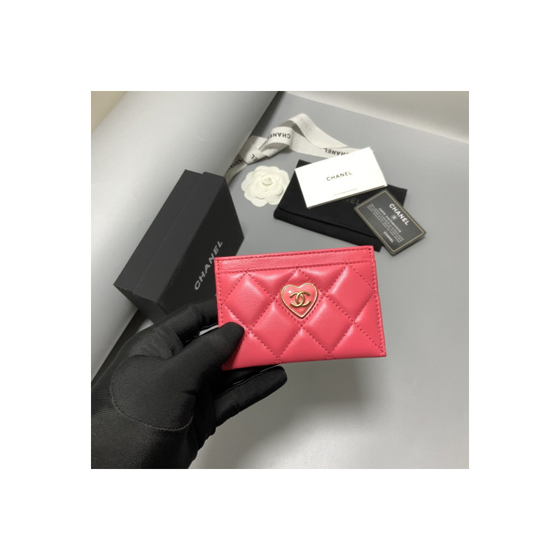 샤넬  하트 카드지갑 CHANEL WALLET