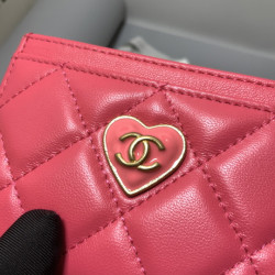 샤넬  하트 카드지갑 CHANEL WALLET