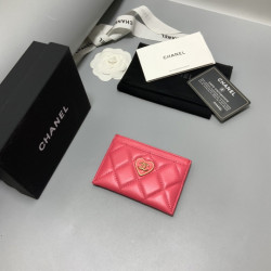 샤넬  하트 카드지갑 CHANEL WALLET