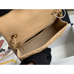 샤넬  클래식 뉴미니 캐비어 플랩백 금장 Chanel NEWMINI Classic Flap BAG Gold-Tone Metal  20CM