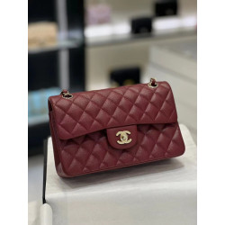 샤넬 클래식 스몰 플랩백 캐비어 금장 Chanel Classic Flap Small BAG-HOHO 23CM