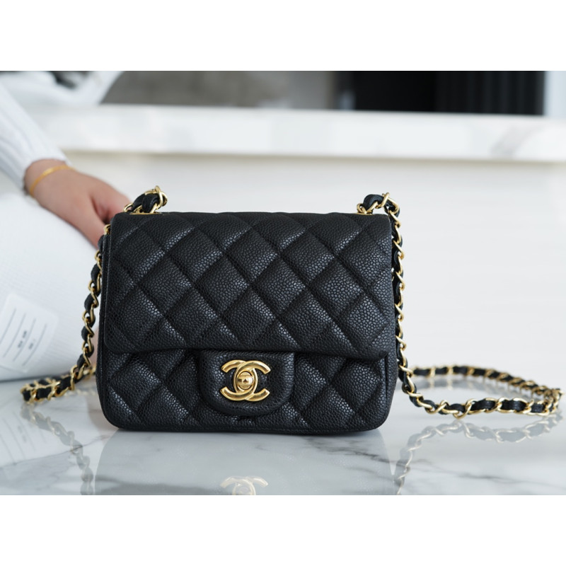 팬더샵 샤넬 클래식 미니 플랩백 CHANEL MINI FLAP BAG A35200 17CM