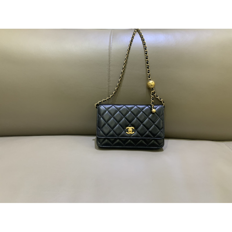 지존샵 샤넬 WOC 골드볼 미니백 Chanel MINI GOLDBALL WOC BAG