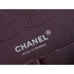 팬더샵 샤넬 쉐브론 클래식 블랙 체인 빈티지 숄더백 CHANEL 2.55 REISSUE BAG CLASSIC 28CM