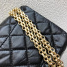 샤넬 빈티지 2.55 플랩백 CHANEL 2.55 FLAP BAG Gold-Tone Metal   20CM