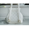 팬더샵 샤넬 램스킨 듀마백팩 화이트-CHANEL SMALL DUMA POCKETS DRAWSTRING BACKPACK AS2908 B08609 10601