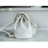 팬더샵 샤넬 램스킨 듀마백팩 화이트-CHANEL SMALL DUMA POCKETS DRAWSTRING BACKPACK AS2908 B08609 10601