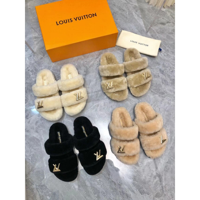 루이비통 LOUISVUITTON 컴포트 플랫 뮬-FA