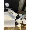 샤넬 투톤 발레리나 진주 메리제인 플랫슈즈 G38986 CHANEL-해피샵